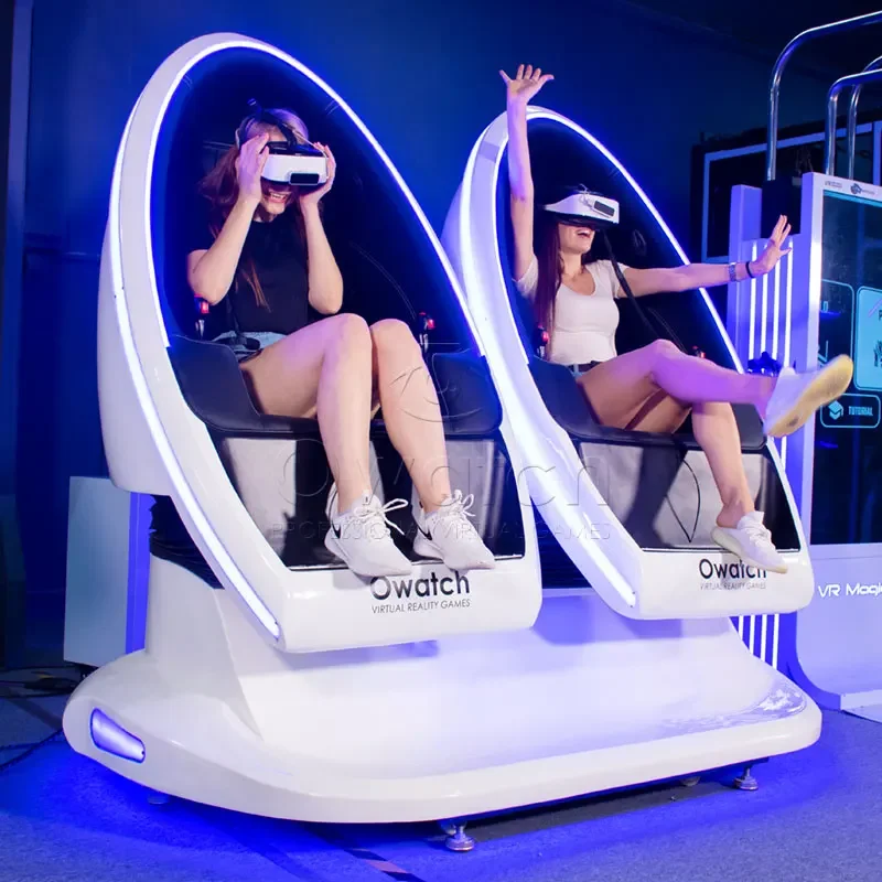 Virtual Reality System VR Roller Coaster Simulator Ride Double Seats 9d Cinema Simulator For Sale