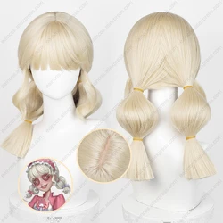 Cheerleader Lily Barriere Cosplay Wig Stunning My Melody 49cm Long Light Gold Wigs Heat Resistant Synthetic Hair