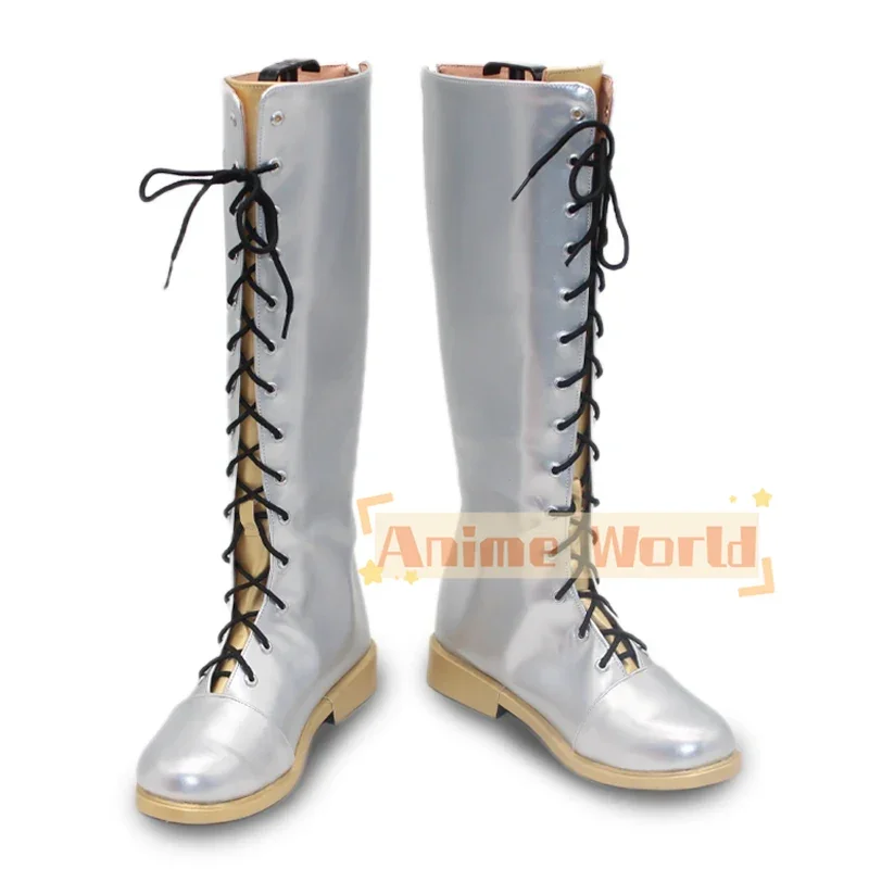 Children Adult Boys Girls Kids KPop Demon Hunters Rumi Cosplay boots Shoes Boots Women Girls Halloween Party Role Play Platform