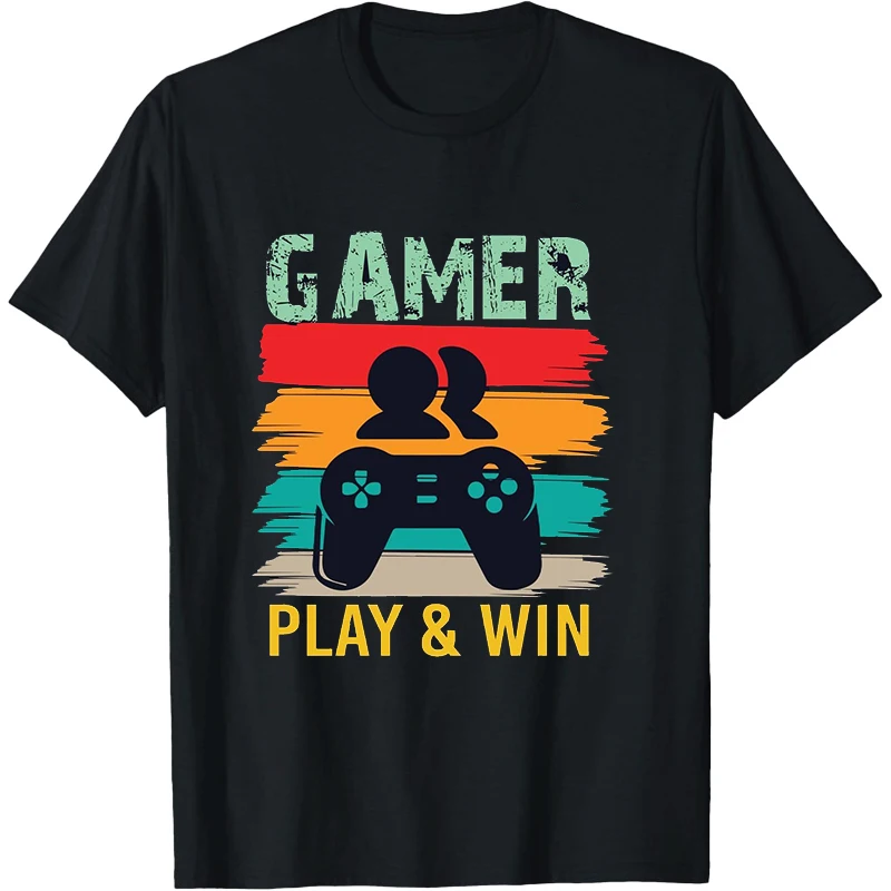 Show Player Games T-Shirt Vintage Player Game Shirt Shirtings Gift for Game Enthusiasts Retro Playert Shirts Men Tees Women Tee