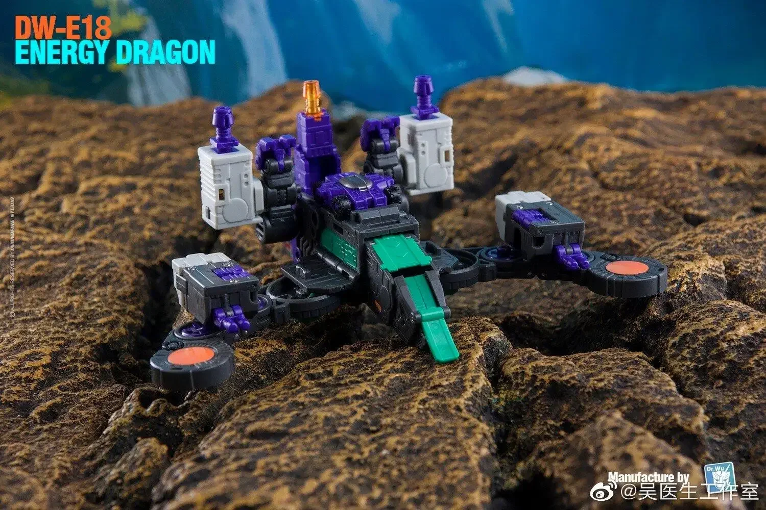 

DR.Wu DW-E18 ENERGY DRAGON DW-E18E EVIL DRAGON Action Figure 10CM In Stock