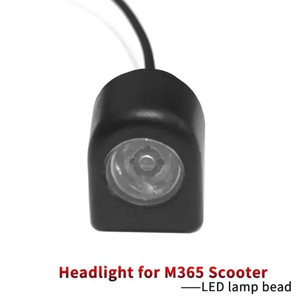 Lamp LED Light ABS Craftsmanship Electric Scooter Headlight High Intensity Long Lasting Performance Functional