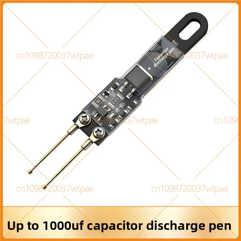 2pcs For High Voltage Capacitor Discharge Pen Anti-Shock Discharger 1000UF-5000UF Capacitor Repair Tool