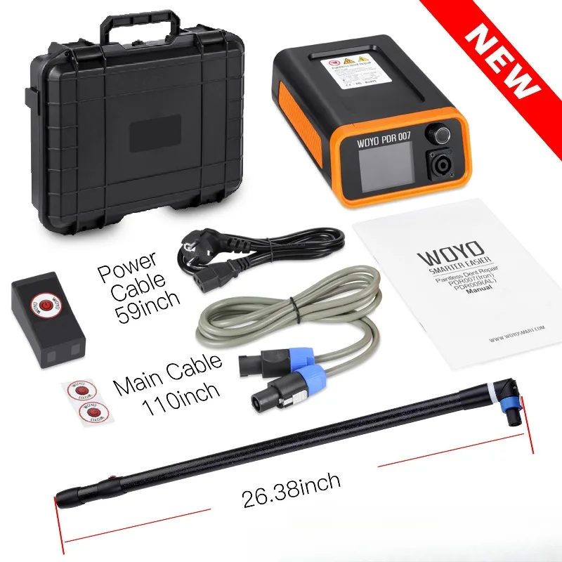 PDR007 equipment is suitable for external extension rod