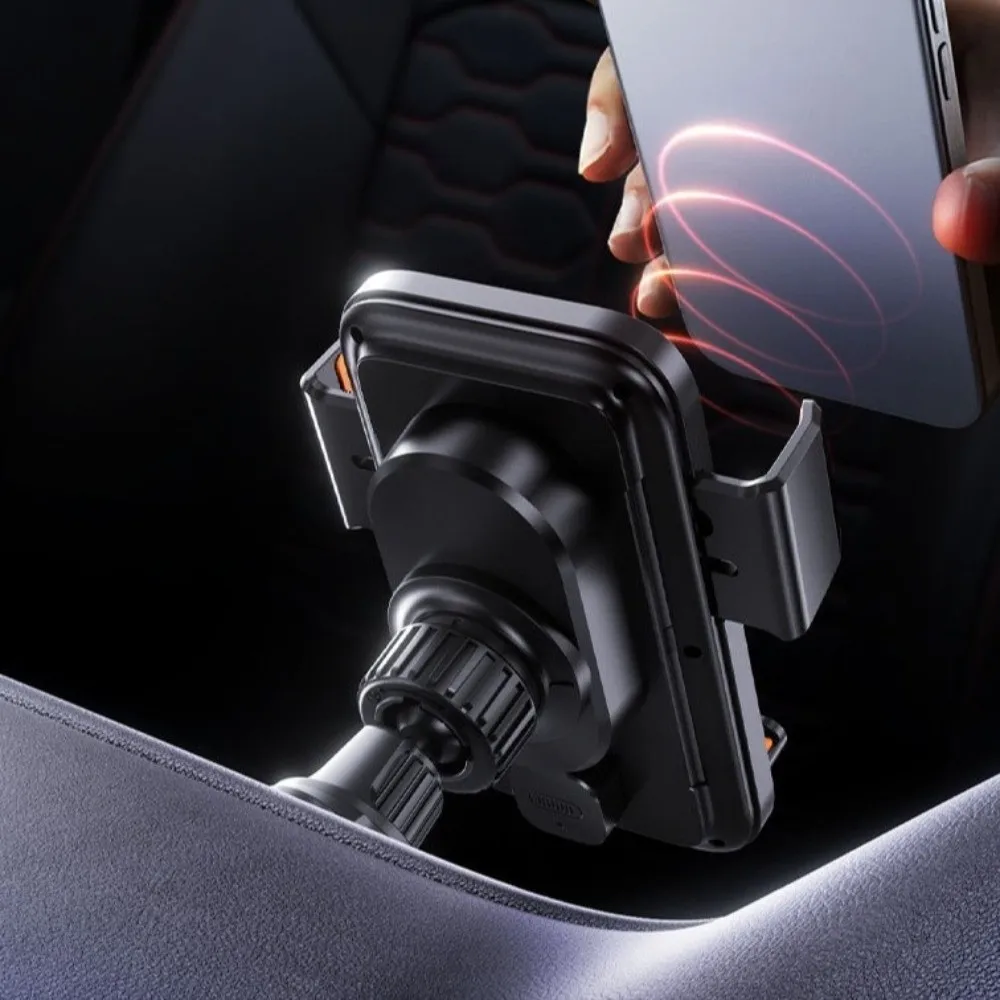 66W Fast Charging Car Phone Charger Wireless Charger Auto Induction Mobile Phone Holder Charger Auto Sensing One Key Release