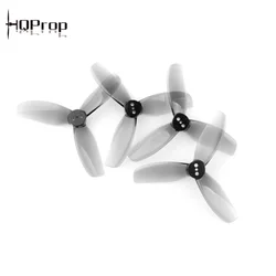 HQProp Duct-Dron teledirigido de carreras, cuadricóptero de 90mm con 3 palas, hélice gris de 3,5 pulgadas, Cinewhoop, CW, CCW