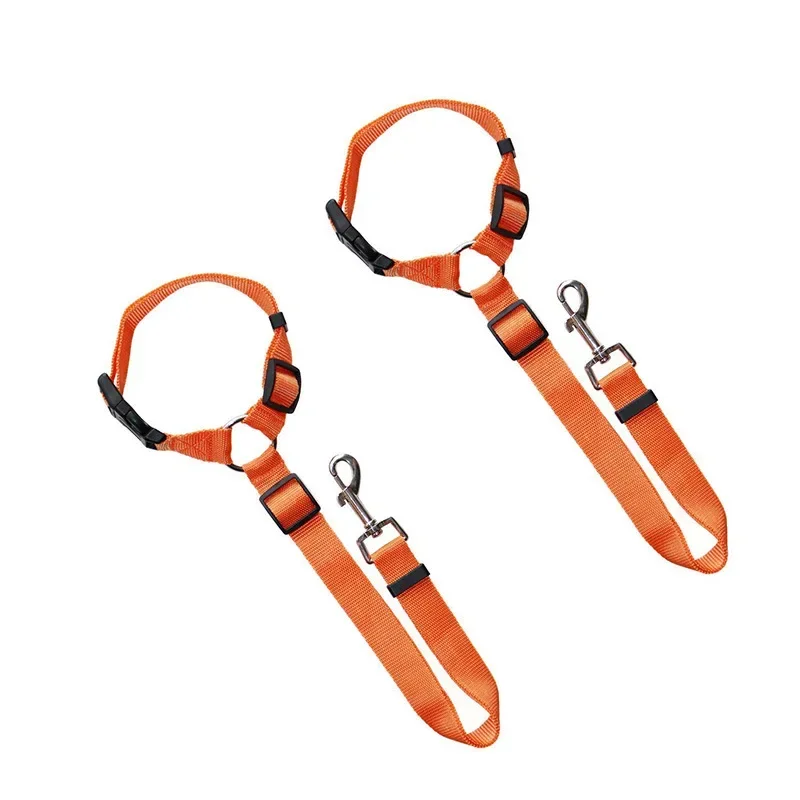 Ceinture de sécurité de voiture pour chiens de petite et moyenne taille, laisse avec collier de traction SFP