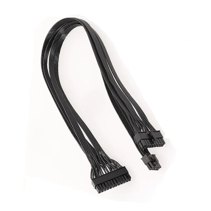 Cabo de alimentação atx SR-18 + 10 pinos para 24 pinos, cabo de alimentação modular psu para corsair rmx série rm1000x/rm850x/rm750x/rm650x durab