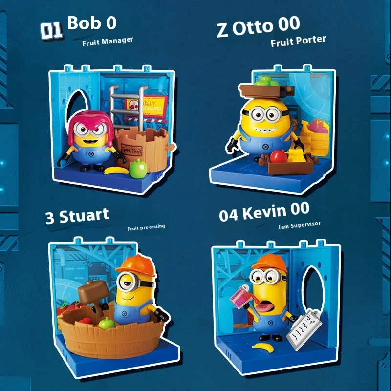 Hot Sales Nieuwe Collectie Authentieke Bruco Kleine Gele Mensen Partner Magische Editie Jam Factory Serie Speelgoedmodellen Verjaardagscadeau