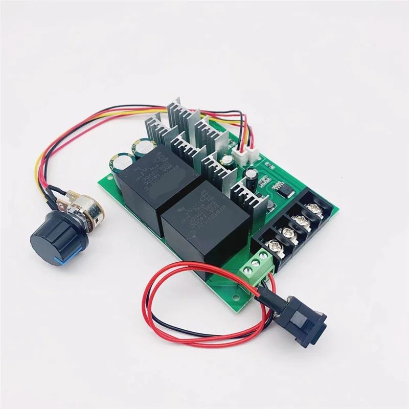 

M16K-PWM контроллер щеткового двигателя 2000 Вт 40 А контроллер скорости двигателя вперед и назад DC 12 В 24 В 36 В источник питания постоянного тока