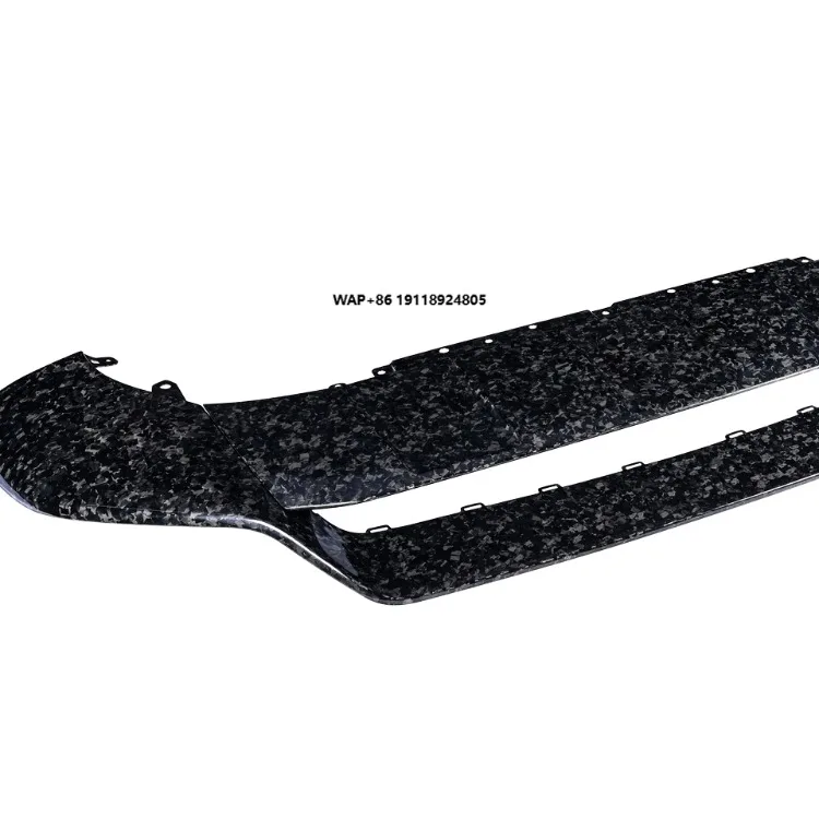 

New Carbon Fiber Front Lip Bumper Splitter Skid Plate for E3.1 9Y0.1 Turbo-GT Upgrade Dry Carbon Forged