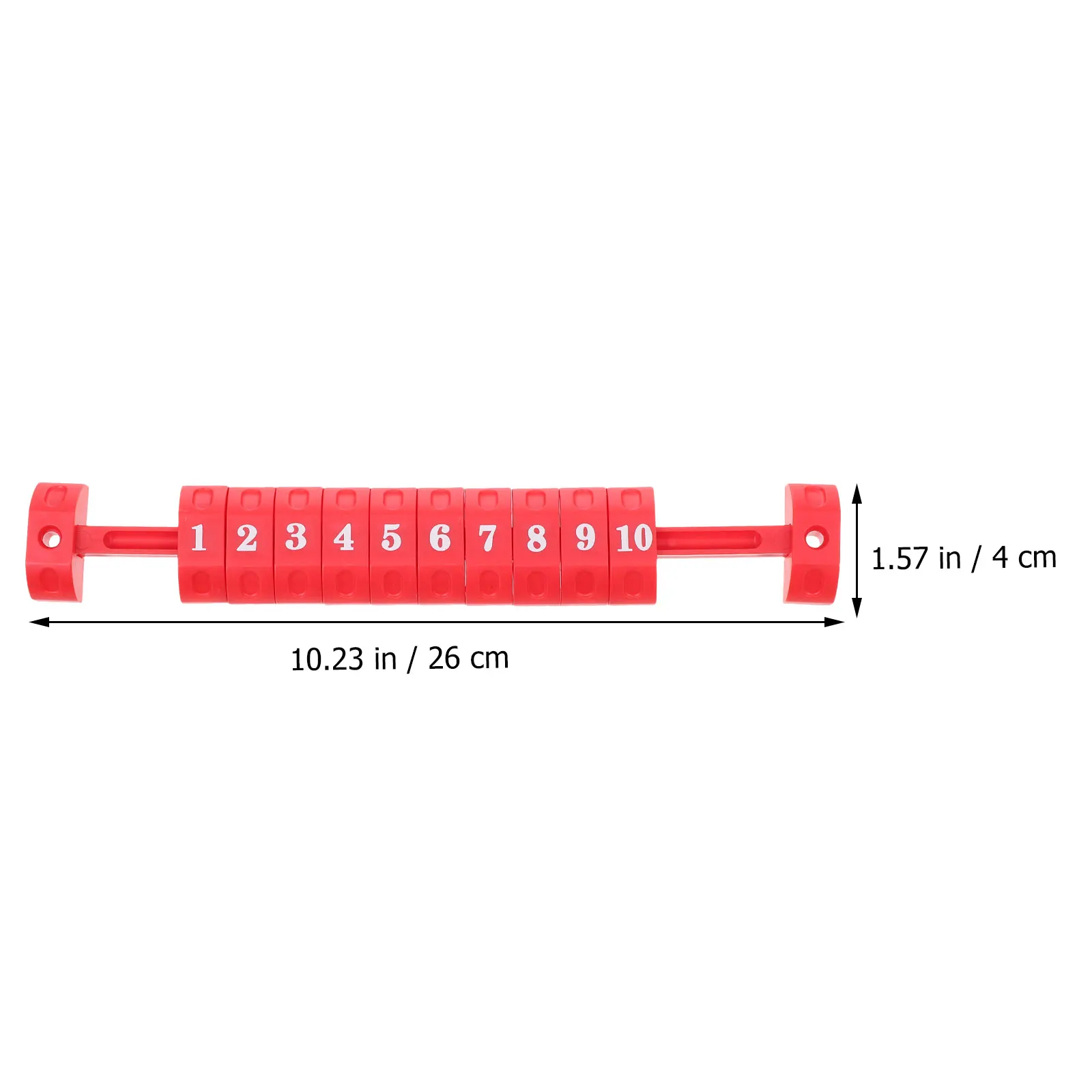 

2pcs Scoring Indicator Durable Scorekeeper Bar for Table Long Lasting Use Easy Install Scoring Indicator Replacement