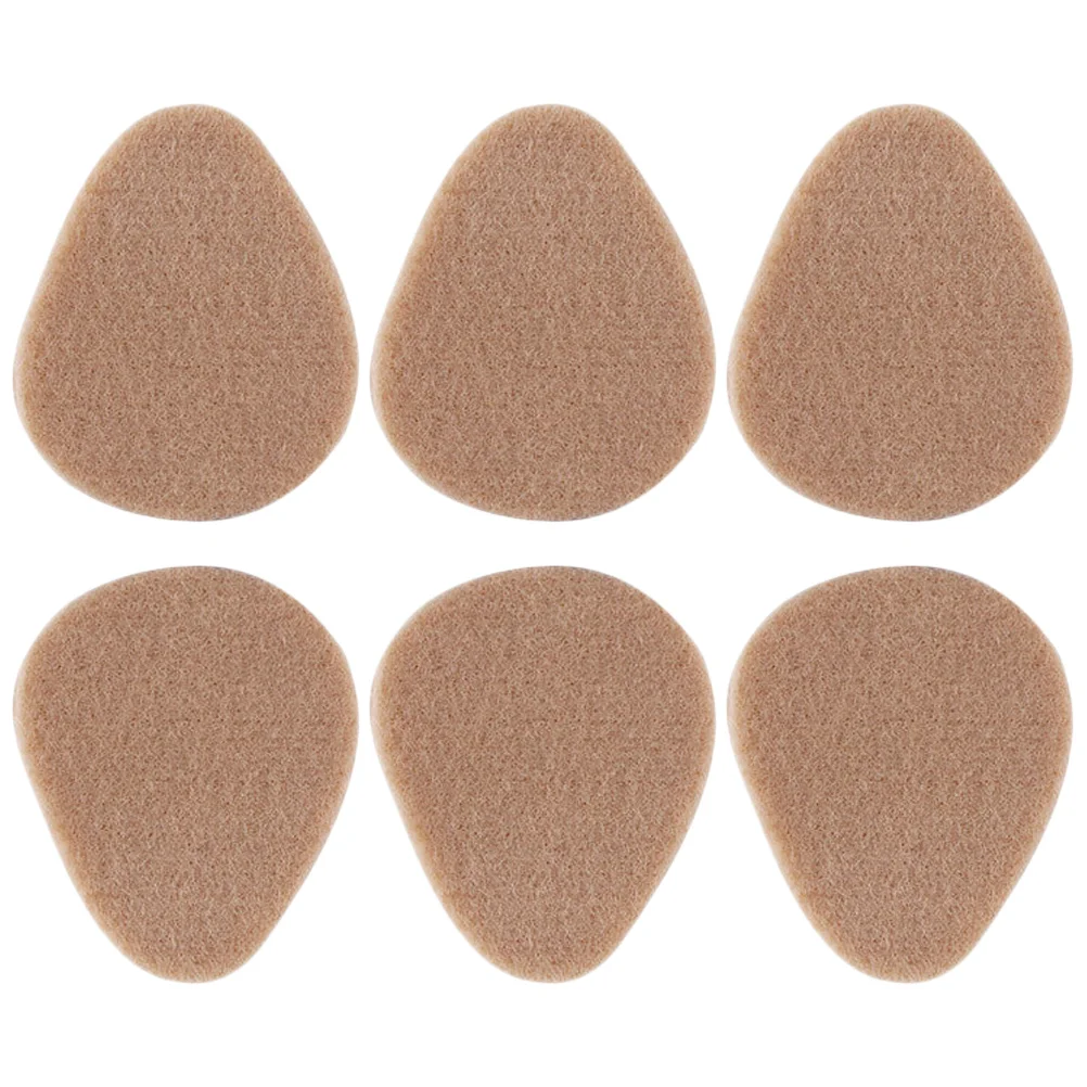 3 Pairs Thickened Forefoot Pads White Half Size Insoles Comfort Anti Skid Women High Heel Metatarsal Pads Foot Care Tools Shoe