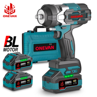 ONEVAN High Torque 2800N.M Brushless Electric Impact Wrench Cordless Screwdriver Wrench Power Tool For BL1840B 18V Battery