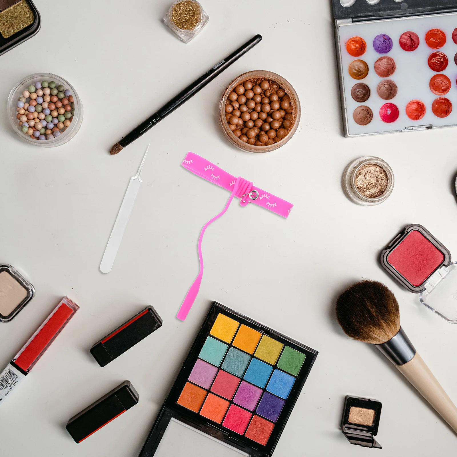 لاش تمديد الملقط حامل معصمه سيليكون سوار واقية أداة مريحة لاش التكنولوجيا لتطبيق رمش