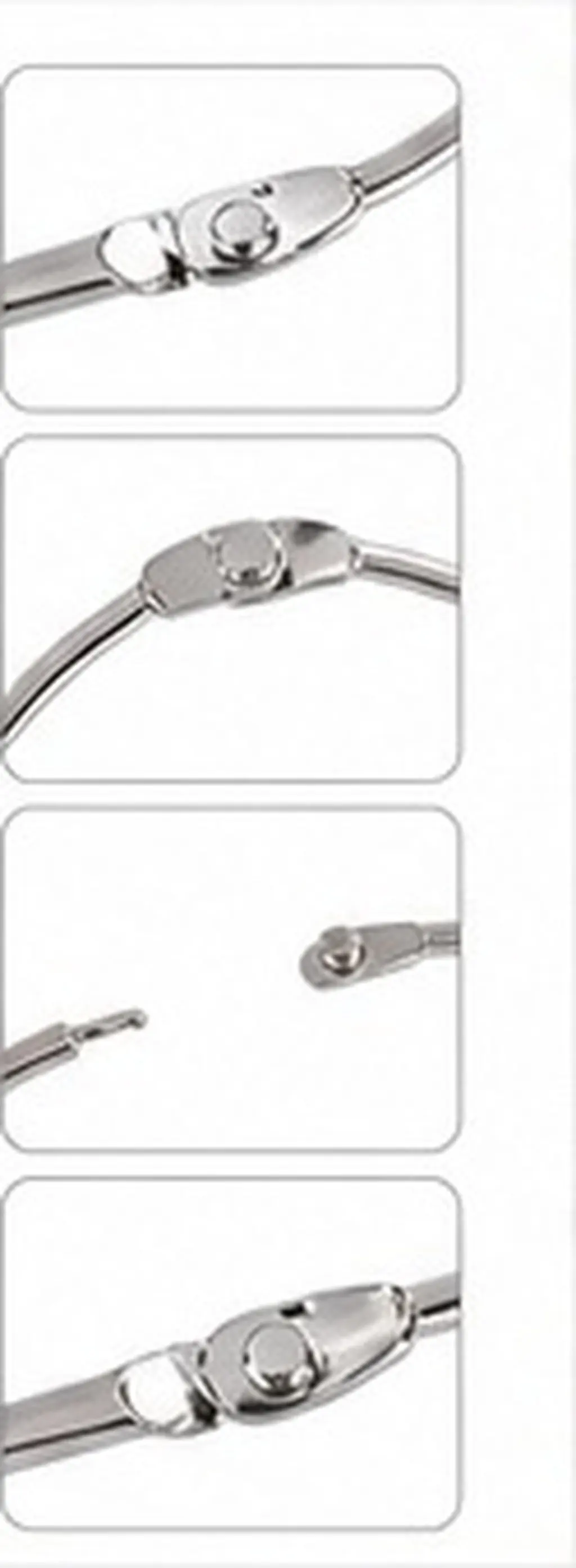 10Pcs Metal Loose Leaf Binder Rings Multi Purpose Keychain Clips for Index Cards Flashcards Notebooks Scrapbooks Recipe Books