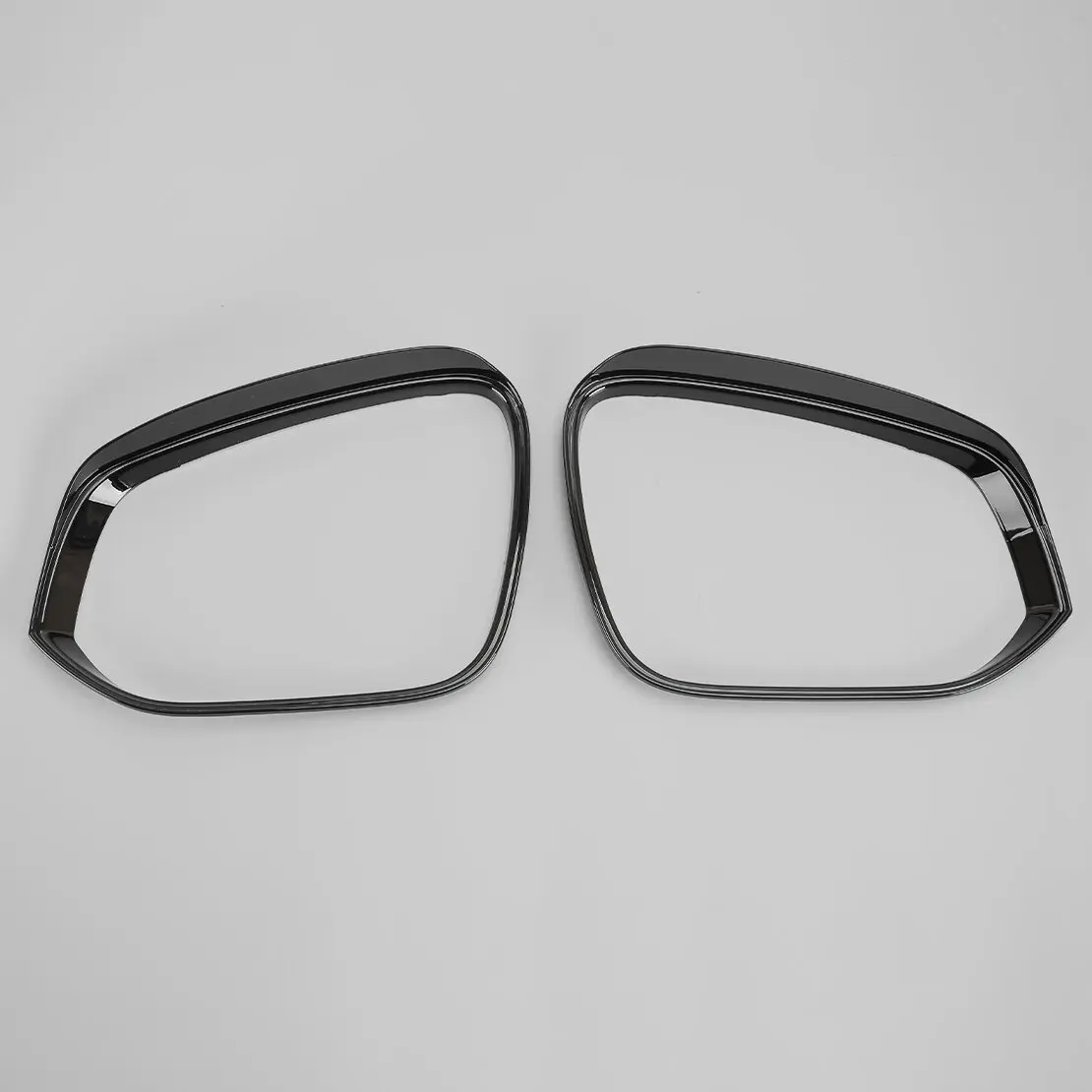 

1 Pair Rearview Mirror Rain Eyebrow Cover Trim Glossy Black ABS Fit for Toyota Highlander 2020 2021 2022 2023