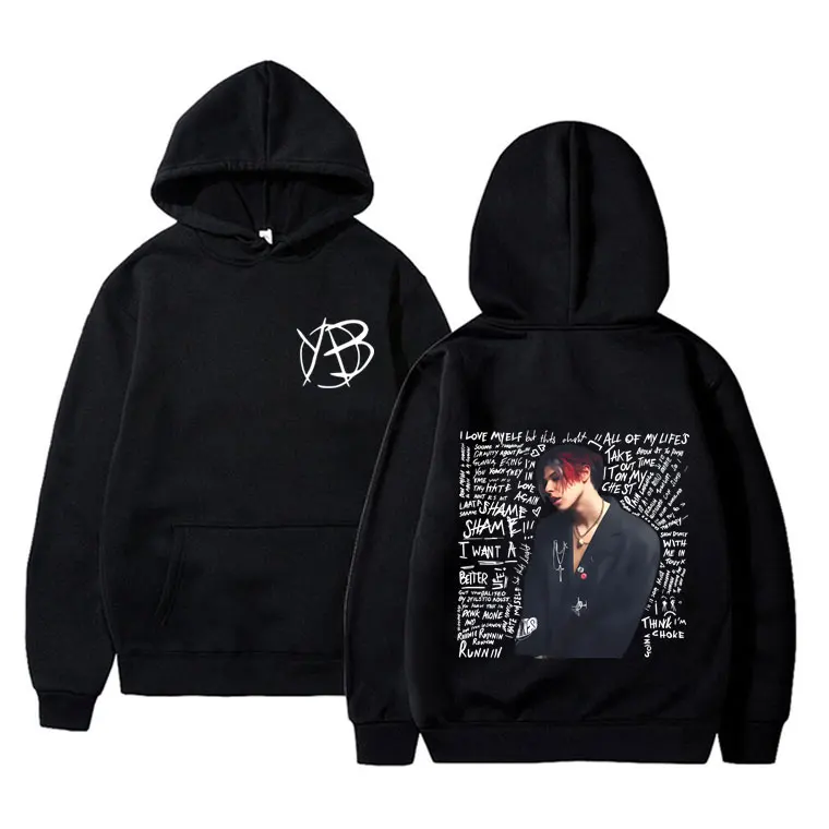 

Yungblud I Love Myelf All of My Life's Hoodie Men Women Retro Rock Oversized Hooded Sweatshirt Male Fashion Vintage Streetwear