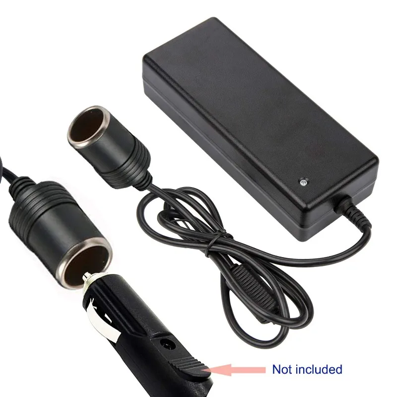 EBTOOLS Presa Accendisigari 12-24V, Adattatore Per Accendisigari Auto Moto, Nero, ABS Metallo, Moderno - Foto 11