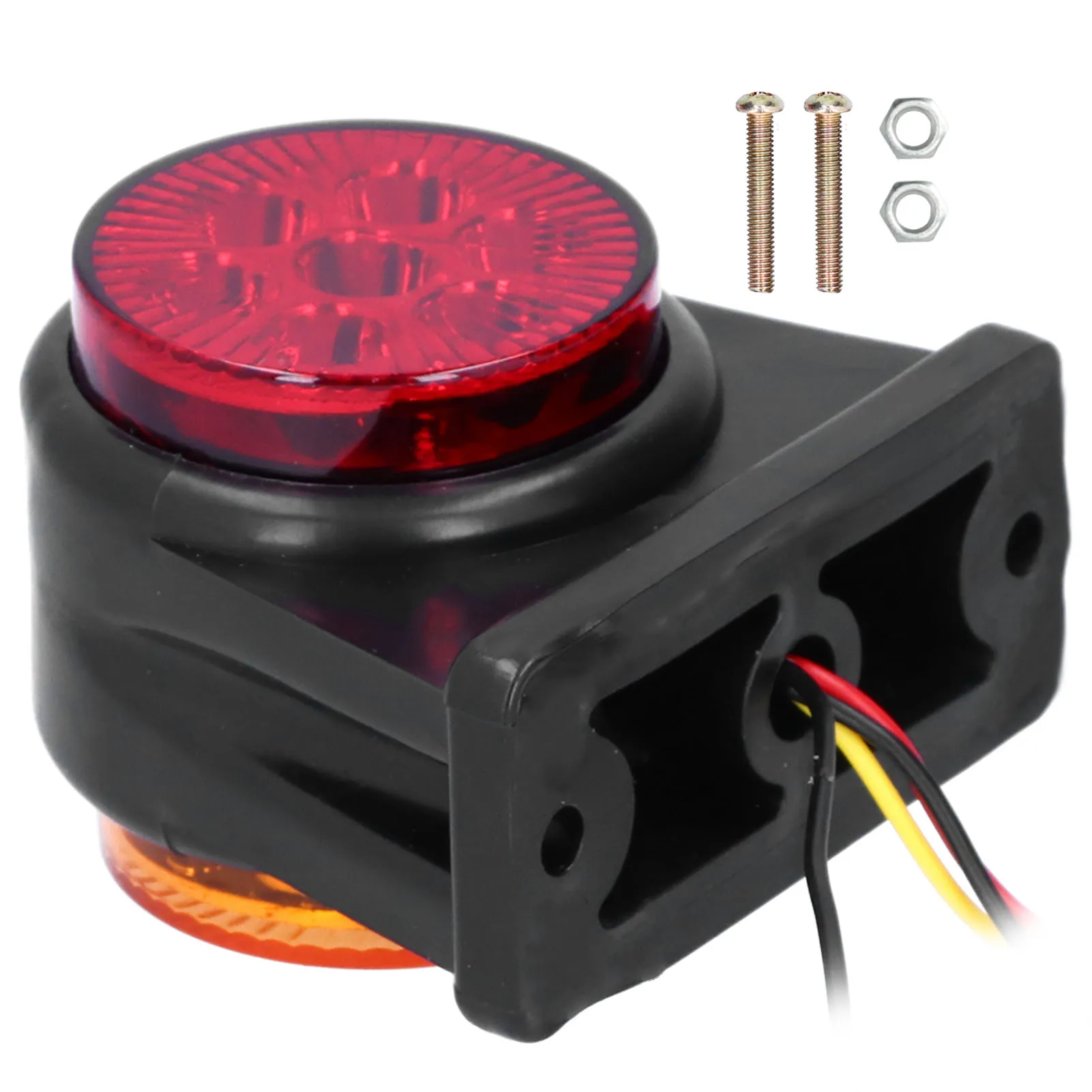 Feu latéral de voiture étanche IP65, résistant à la Corrosion, économie d'énergie, Anti-choc, double couleur, pour remorque et camion