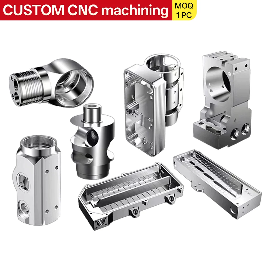 Custom Machined Stainless Steel Pipe Fitting, CNC Precision Turning Parts, Custom Metal CNC Kit Spare Parts 3d printing