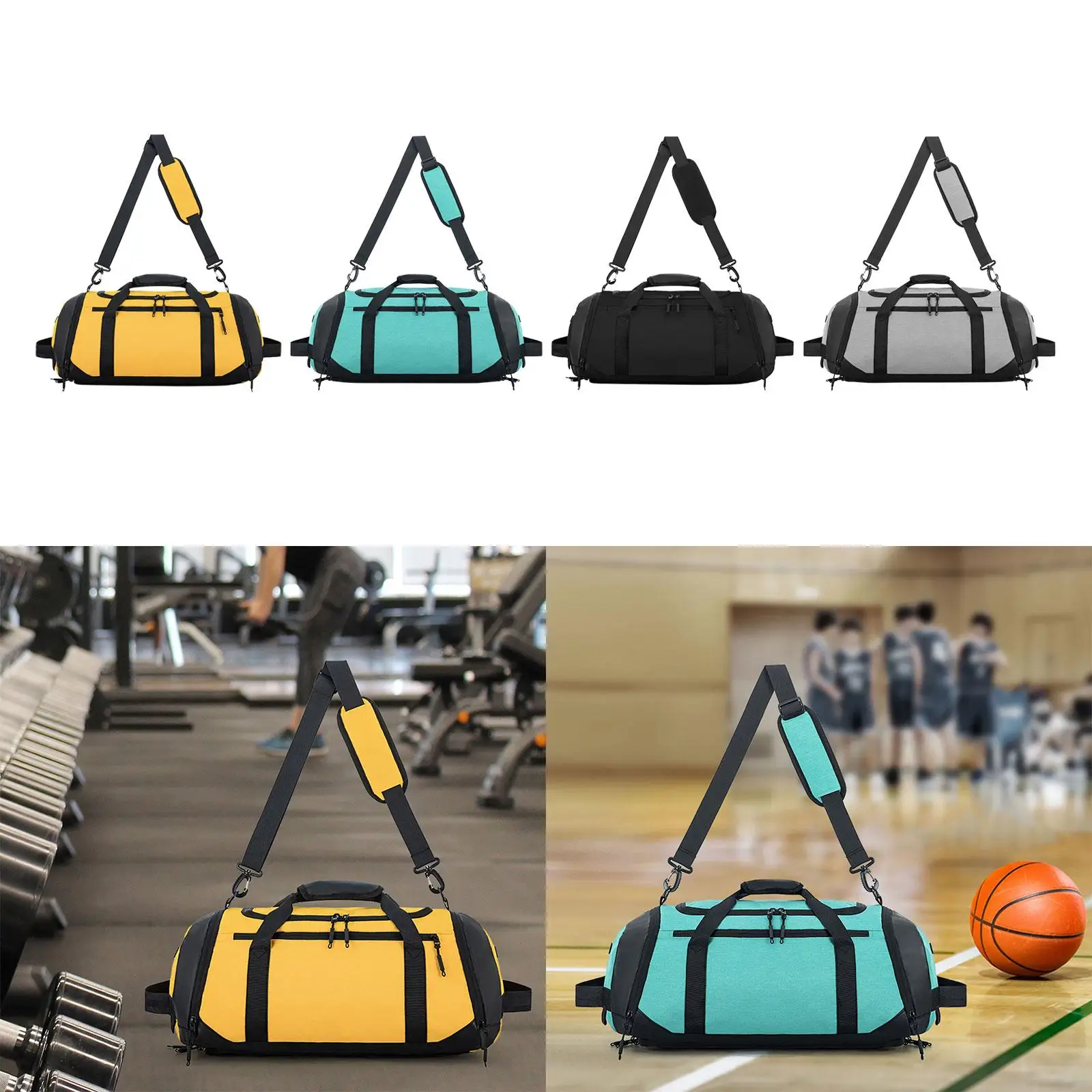 Basketball Backpack Bag 55 L with Adjustable Shoulder Straps Handbag Water Resistant Volleyball Bag Football Training Bag