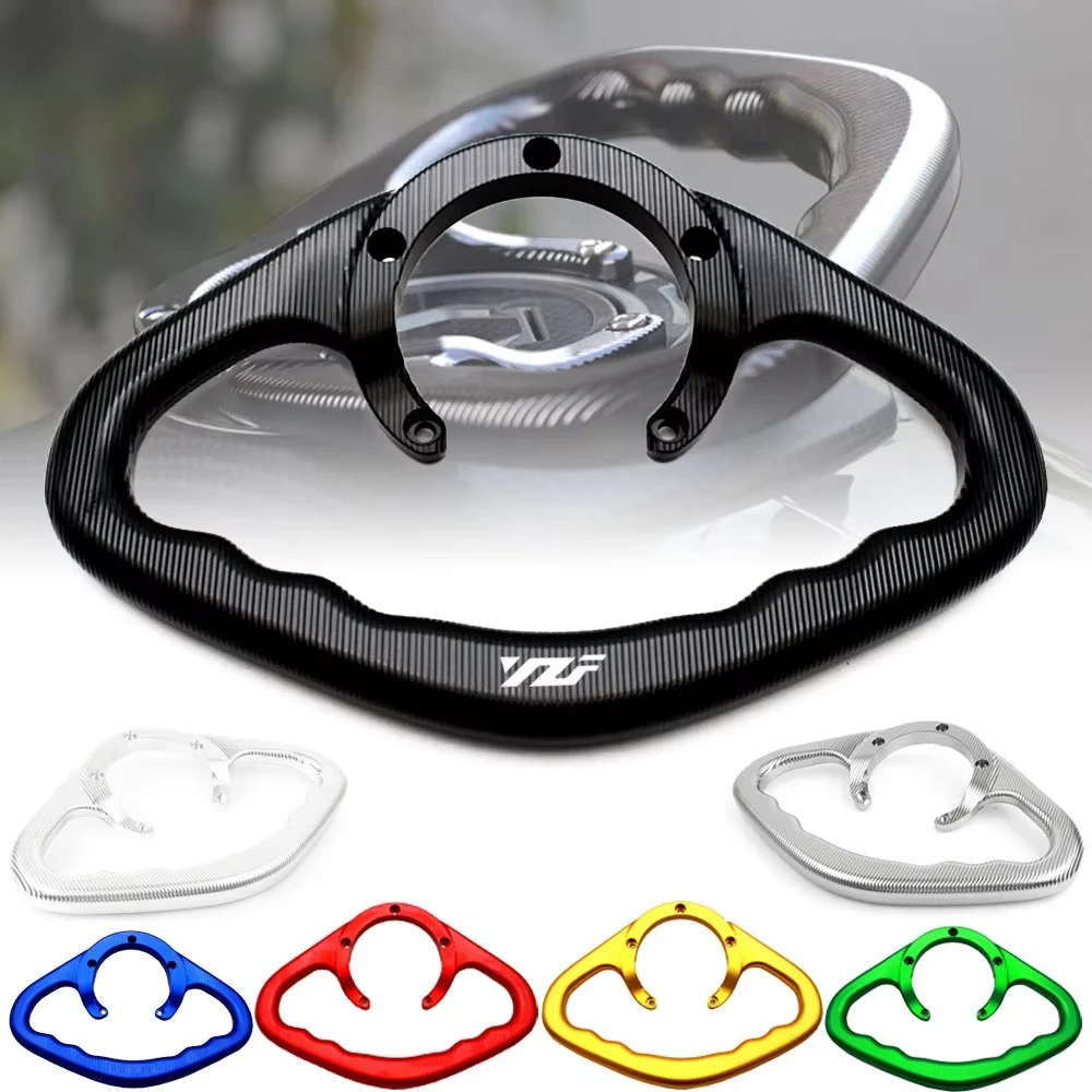 Motorcycle Fuel Tank 5 Holes CNC Fuel Tank Passenger Handle Armrest For Yamaha YZF-R1 YZF-R6 YZF-R25 YZF R1 R3 R15 YZF Series