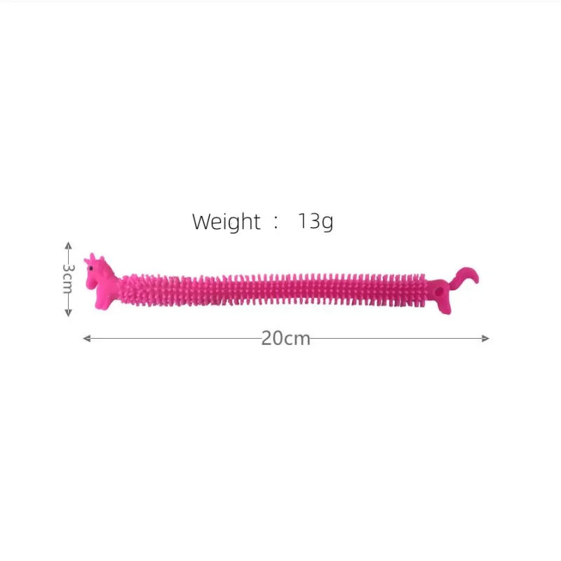 Unicorn Worm Noodle Stretch Anti Stress Toys Toys For Children Fidget Autism Toys Sensory Toys For special Needs Adhd