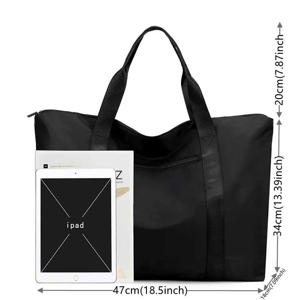 Luxury Man Nylon Shoulder Bags Waterproof Casual Top-handle Bag Male Handbag Travel Tote Pocket Shoulder bag bolso de hombre sac