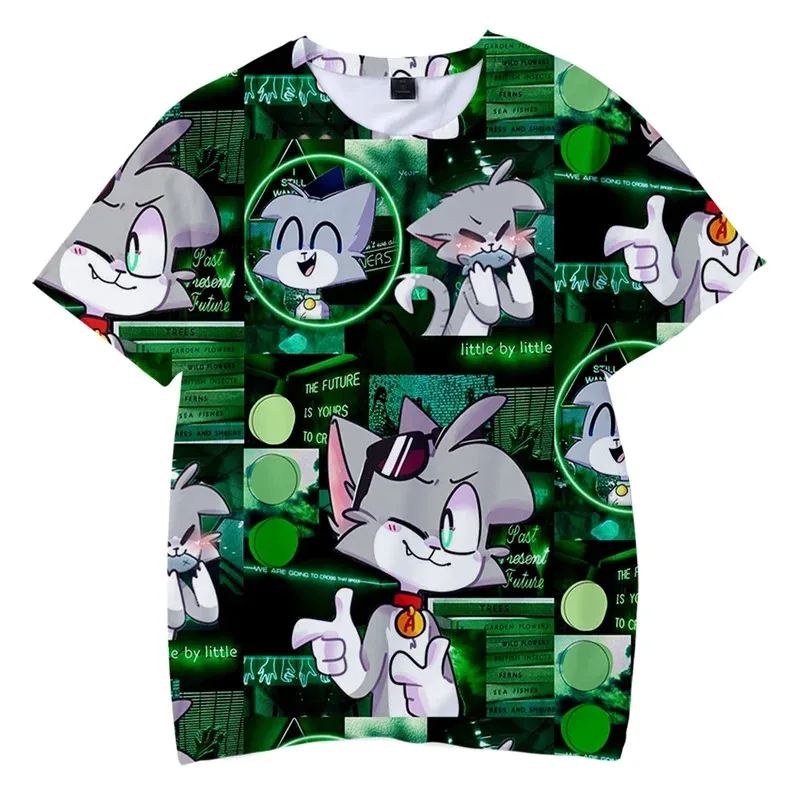

Футболка CyAcenix Merch, футболки с героями мультфильмов для мальчиков и девочек, футболка, детская одежда, детская одежда, футболки с рисунком, костюм для косплея
