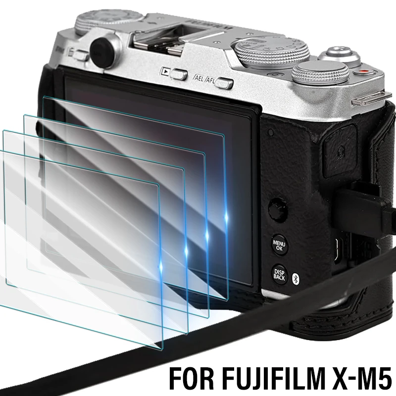 Tempered Glass Films LCD Screen Protector For FUJIFILM X-M5 9H HD Anti Scratch Protective Film For FUJIFILM XM5 Accessories