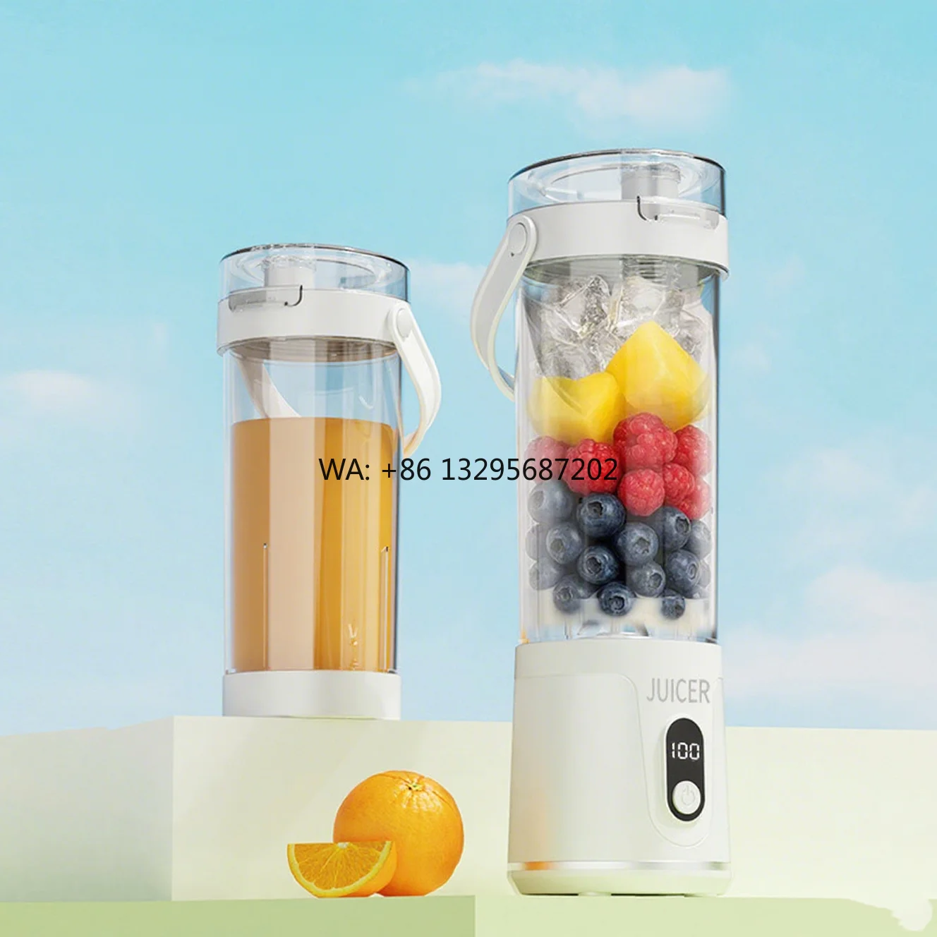 

Factory Direct Portable Mini Electric Juicer Multi-Function 600ml Capacity USB Power Source Cross-BorderJuicer