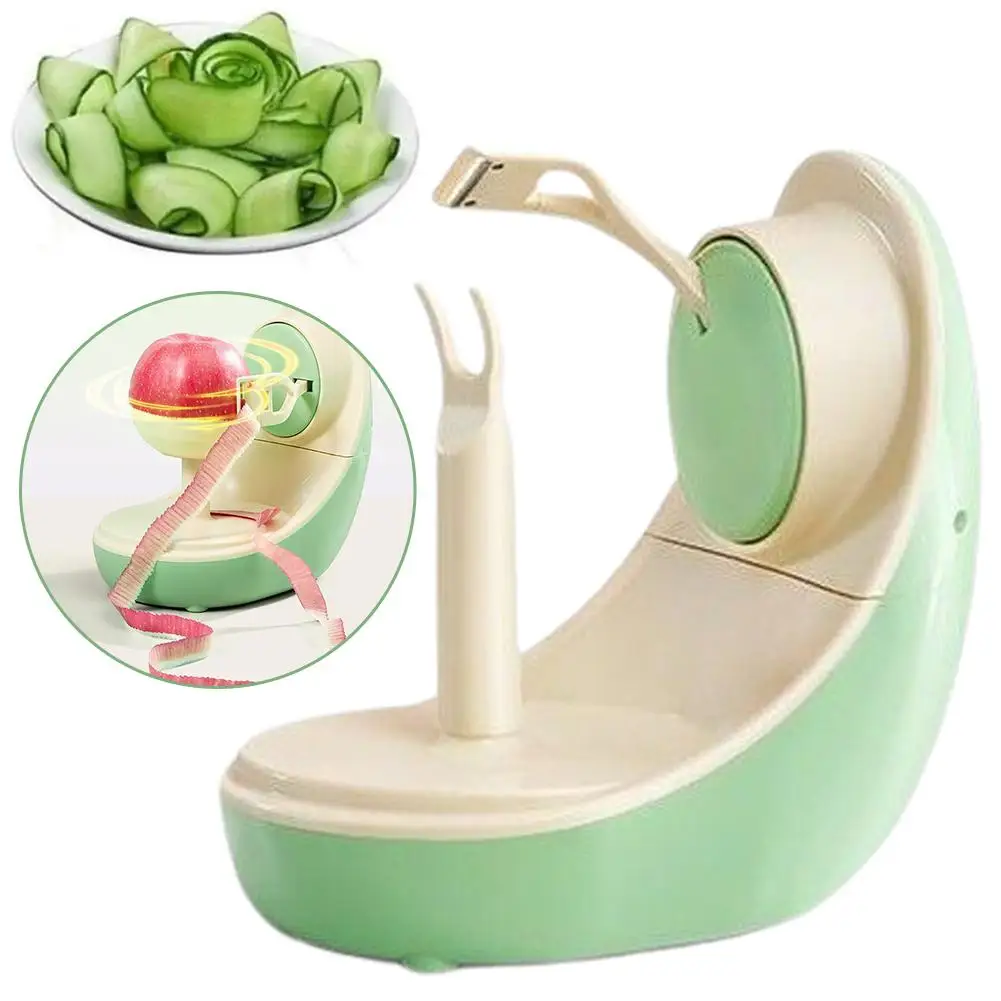 

Electric Apple Paring Knife Automatic Charging Multifunctional Kitchen Artifact Portable Peeling Artifact Peeling Fruit Gad U5Z7