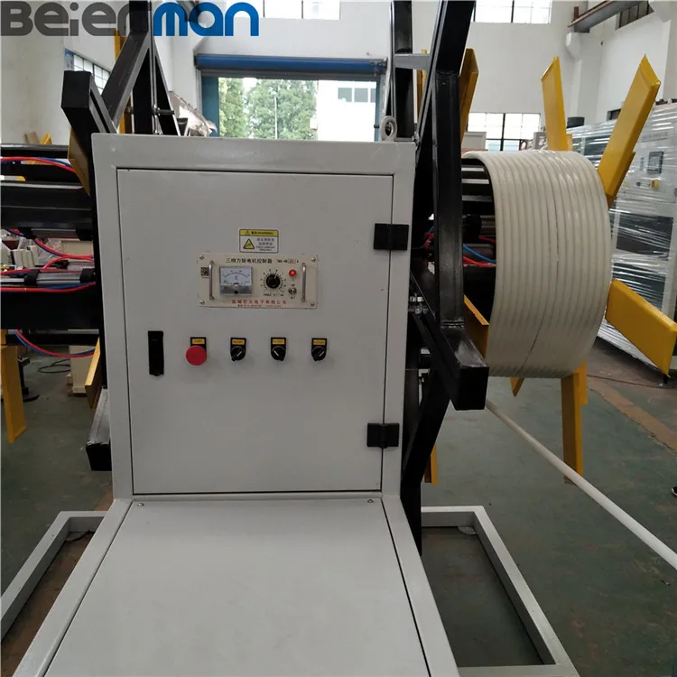 Plastic Single double Position Corrugated Pipe Automatic Winder Coiling Machine