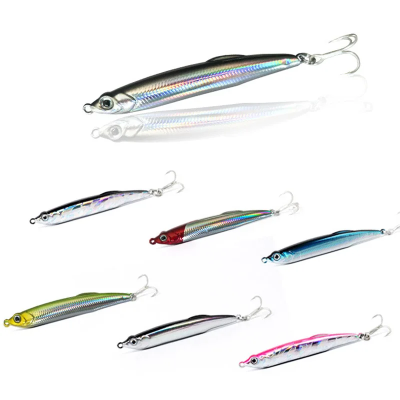 1pcs High Quality  Thrill Stick Pencil Fishing Lure 9g/15g Sinking Pencil Long casting  Minnow Artificial Bait Pike Lures