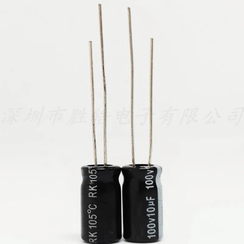 (10PCS/100PCS)   100V10UF    Volume : 8x12mm  Aluminum Electrolytic Capacitors