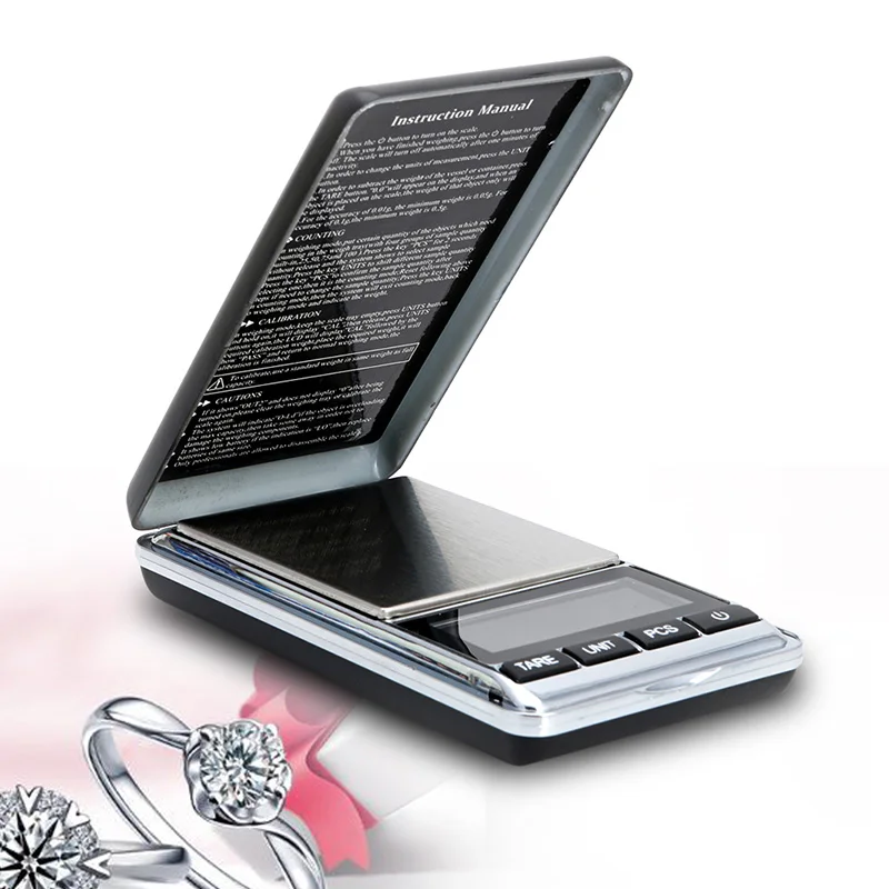 Digital Pocket Scale 100g x 0.01g for Gold Silver Jewelry Lightweight