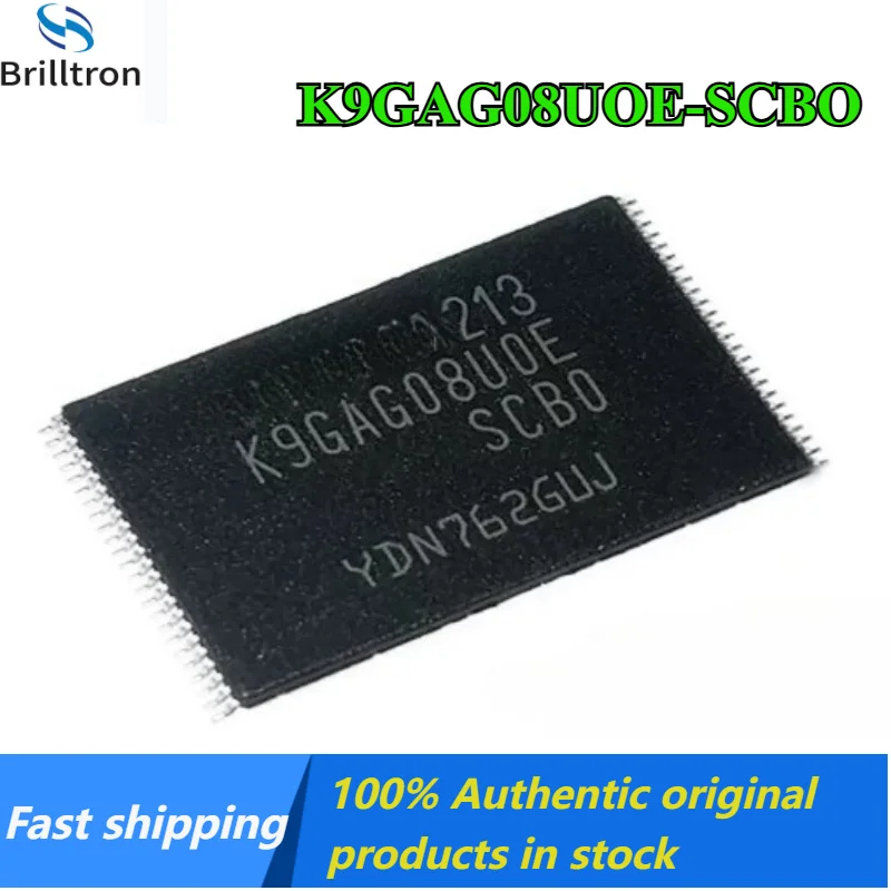 

2-10PCS Brand new original K9GAG08UOE K9GAG08UOE-SCBO K9GAG08U0E-SCB0 TSOP48 Original stock available Fast shipping.