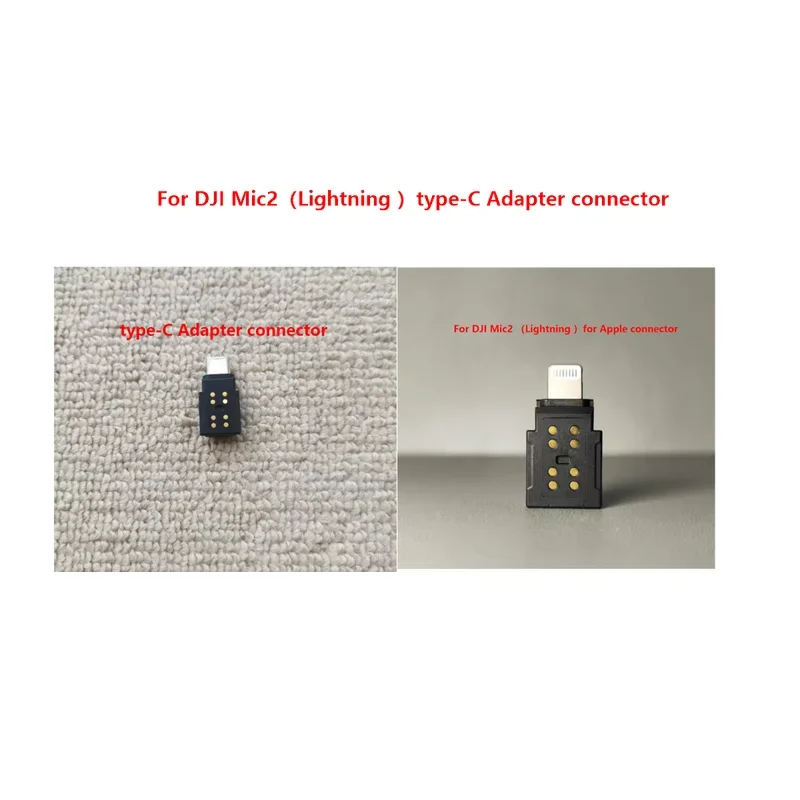 

Original Replacement （Lightning ）type-C Adapter connector For DJI Mic2 repair kit part