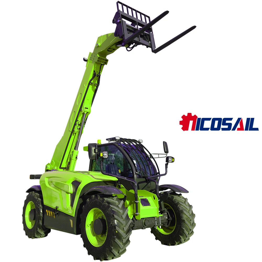 

The best-selling remote handling machine telescopic forklift is used in the construction and farm industries