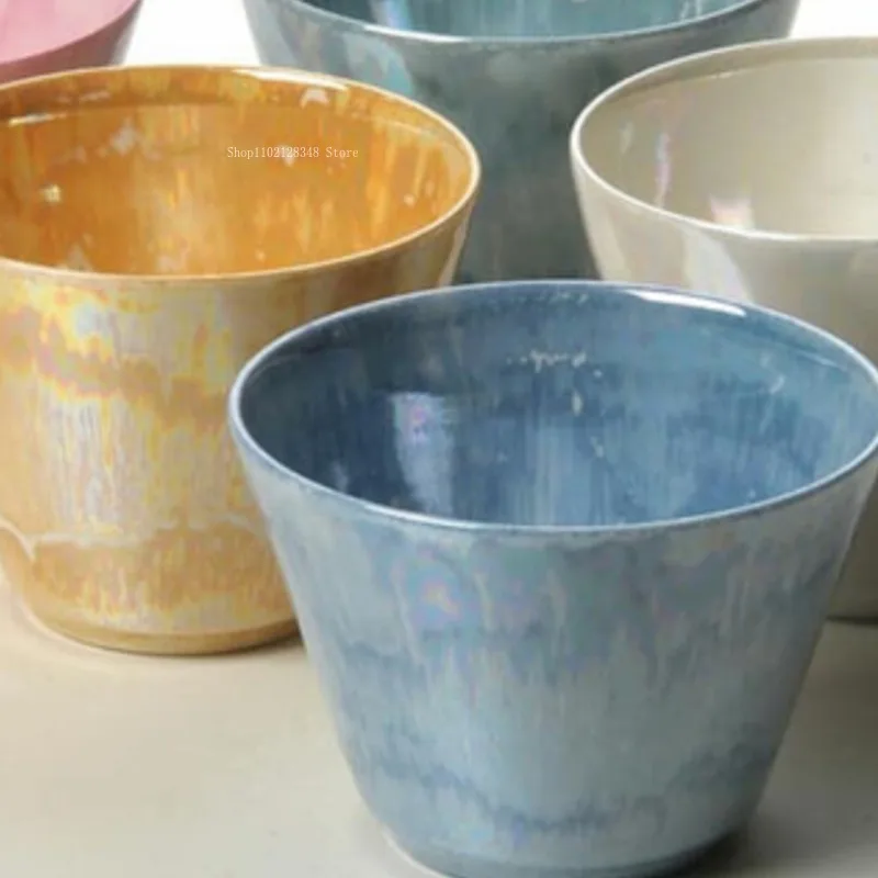 10ml Ceramic Seven Color Gold Water 750-850° Low Temperature Rainbow Glaze DIY Crockery on-glazed Blank Coloring Pottery Pigment