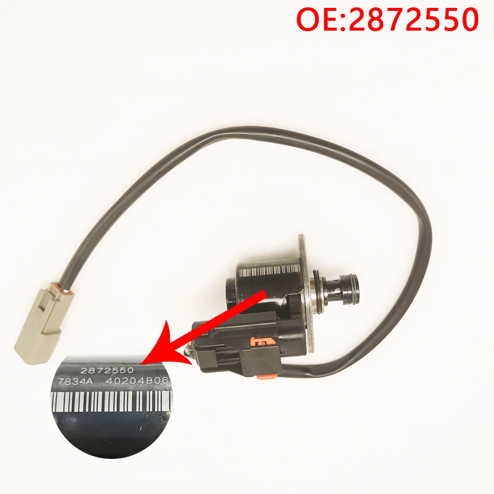 

For 2872550 Nieuwe Brandstofpomp Inlaatdoseerklep Drukregelaar Zuig Regelklep 2872550 40569B07 5406056EF Voor Cummins ISX5 Xpi