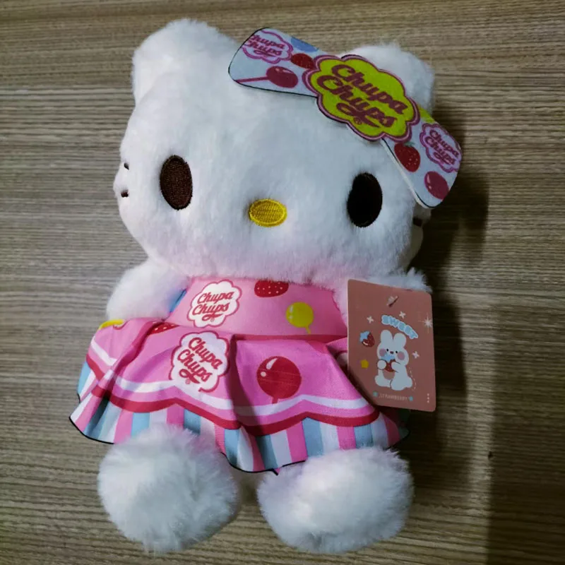 

2025 @ * 25 см Sanrio клубника Куроми подушка плюшевая игрушка для девочек мягкие игрушки в виде животных клубника мелодия кукла подарок