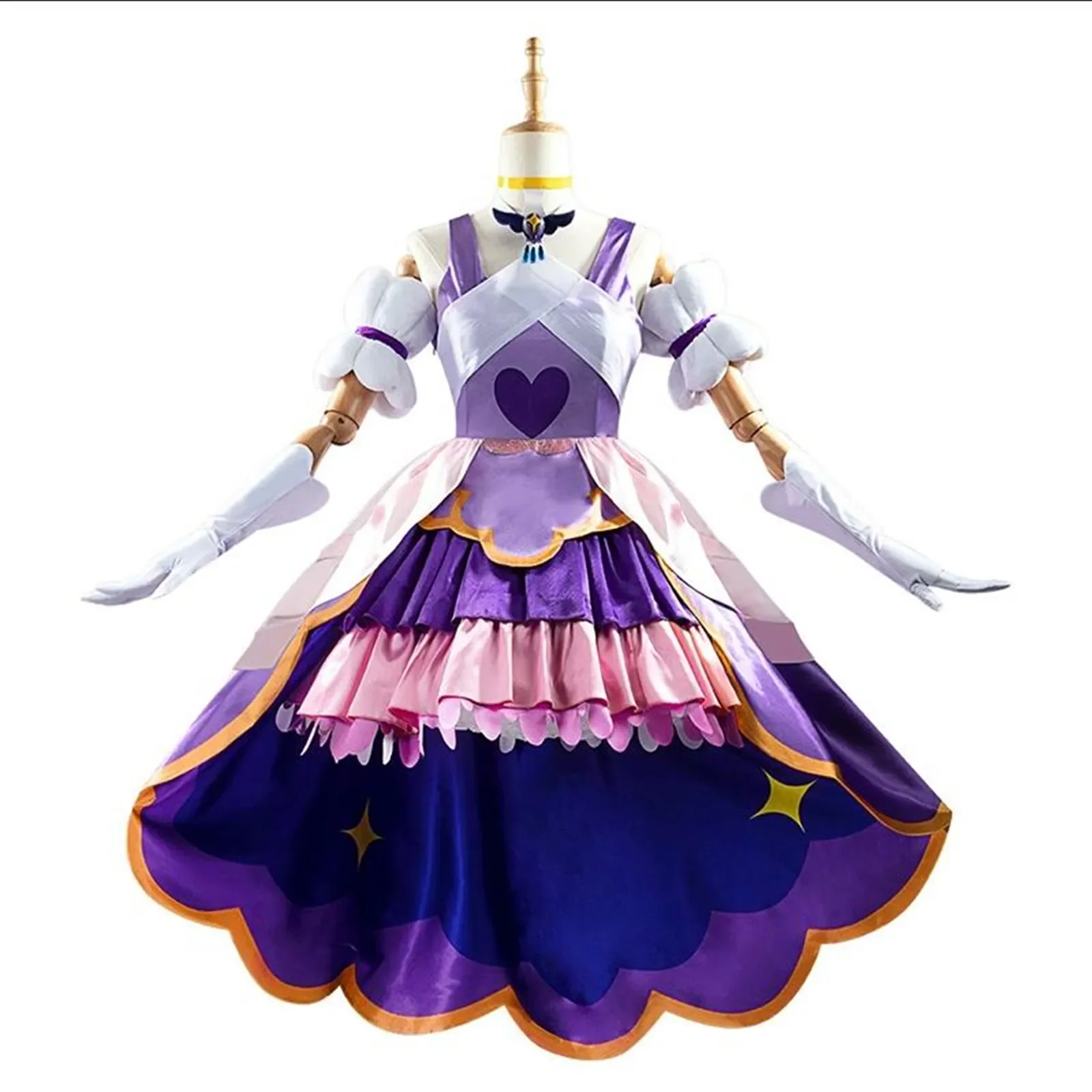 Anime Hirogaru Sky Pretty Cure Precure Cure Majesty Ellee Lovely Lolita Dress Cosplay Costume Halloween Party Festival Gifts