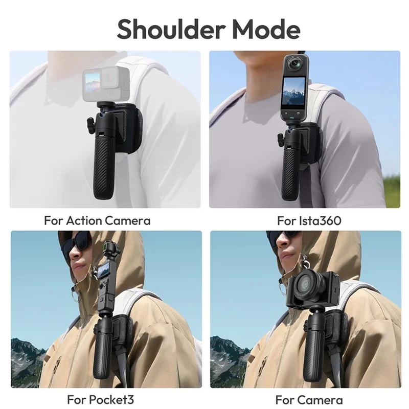 M09K MT88 Statief Voor Smartphone Camera Desktop Handbediende Selfie Stick Voor Uka Rugzak Clip