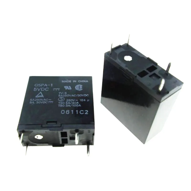 

HOT NEW G5PA-1 5VDC G5PA-1-5VDC 5A 250VAC 5v relay 4PIN