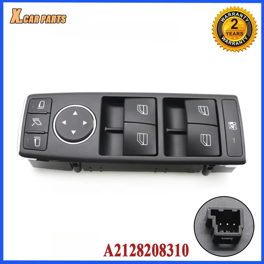 

Car Electric Power Window Master Switch Front Left Driver Side A2128208310 For Mercedes C-CLASS W204 E-CLASS W212 W207 C207