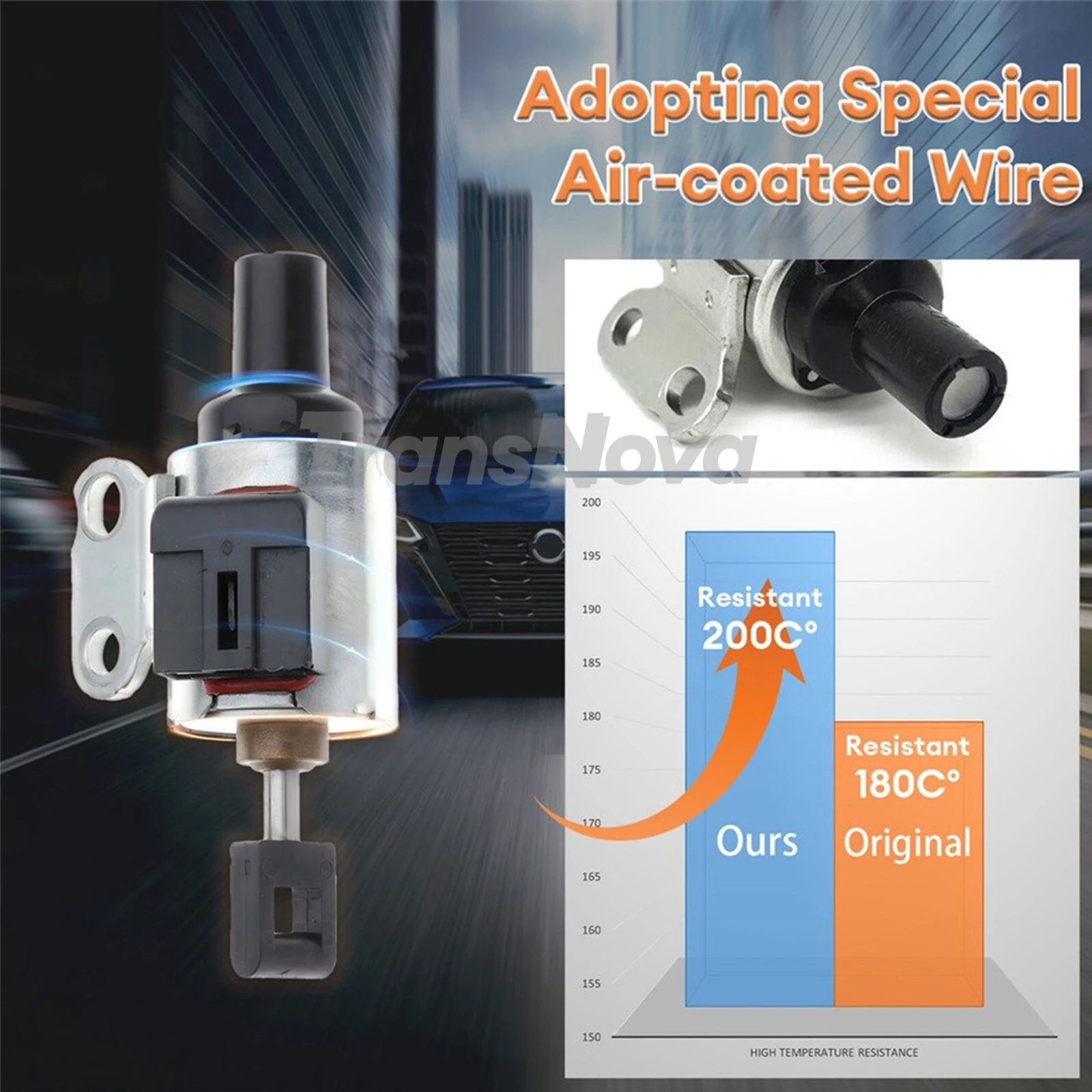 

Шаговый двигатель TransNova JF011E CVT RE0F10A для трансмиссии 203452A 33435J D33439N для Nissan Altima Sentra Mitsubishi Dodge Jeep