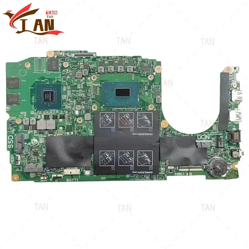 18839-1 For Dell G3 3590 Laptop Motherboard CN-0GJ58G 0GJ58G GJ58G CN-0MFHW7 MFHW7 CPU:I5-9300H/I7-9750H GPU:GTX1050 100% Work T