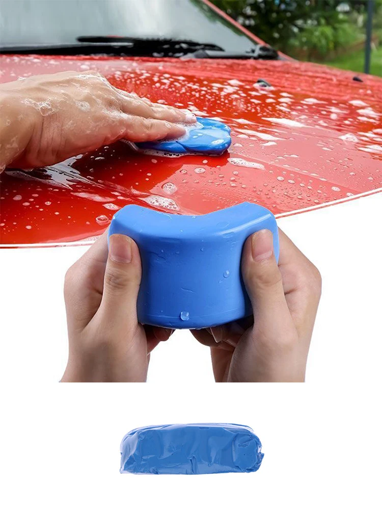 SEAMETAL 3 pièces barre de nettoyage en argile de voiture ensemble de boue de lavage de qualité Fine détail automobile cire vernis magique boue rouille dissolvant d'huile nettoyant